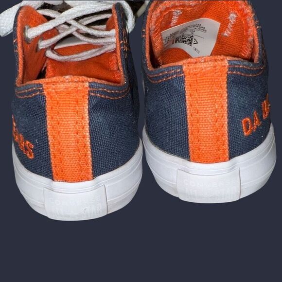 RARE NWOB Toddler Da Bears NFL Chicago Bears Converse All Star Sneakers Size 7C - Picture 4 of 6
